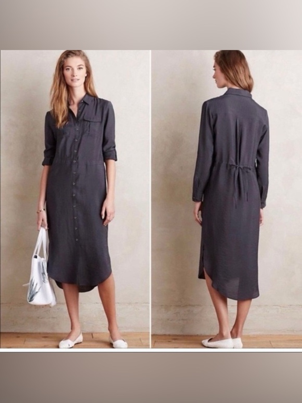 Maeve Anthropologie Shirt Dress